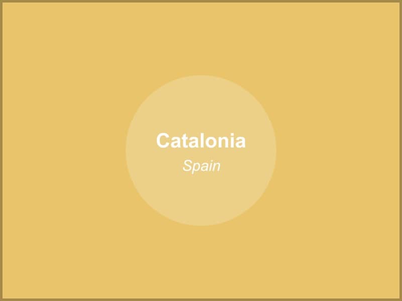 Scenic view of Catalonia region in Spain