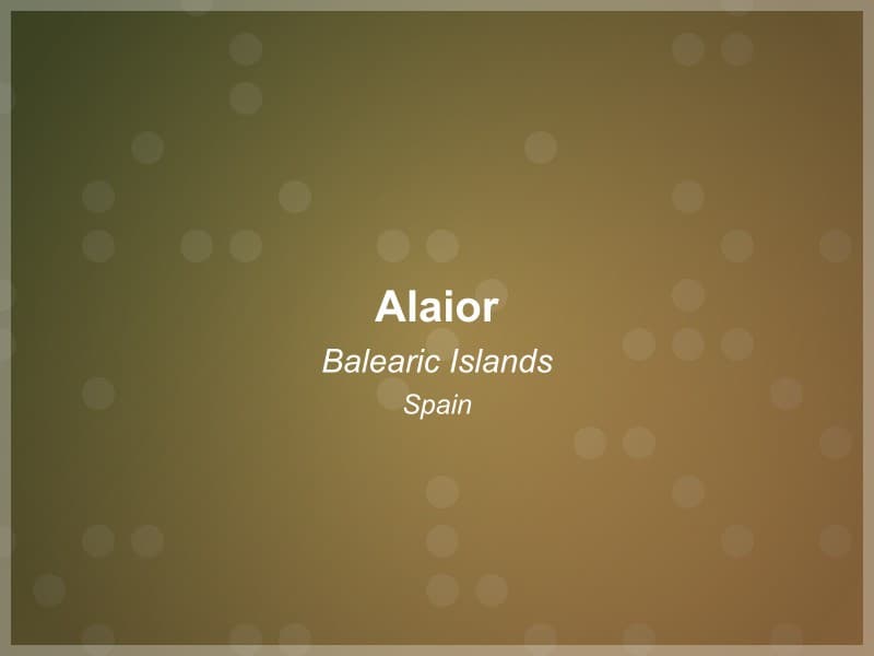 Alaior, Spain - Balearic Islands