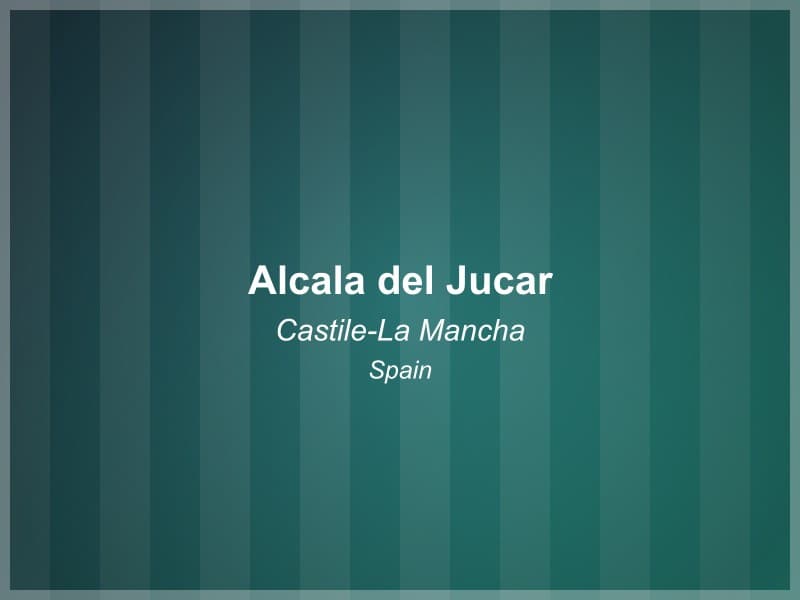 Alcala del Jucar, Spain - Castile-La Mancha