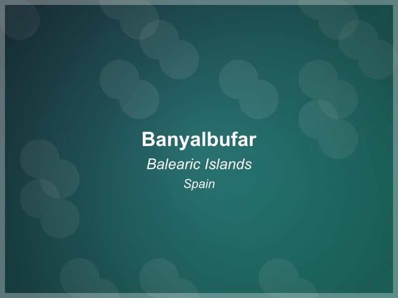 Banyalbufar, Spain - Balearic Islands
