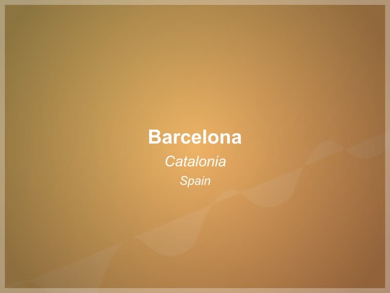 Barcelona, Spain - Catalonia