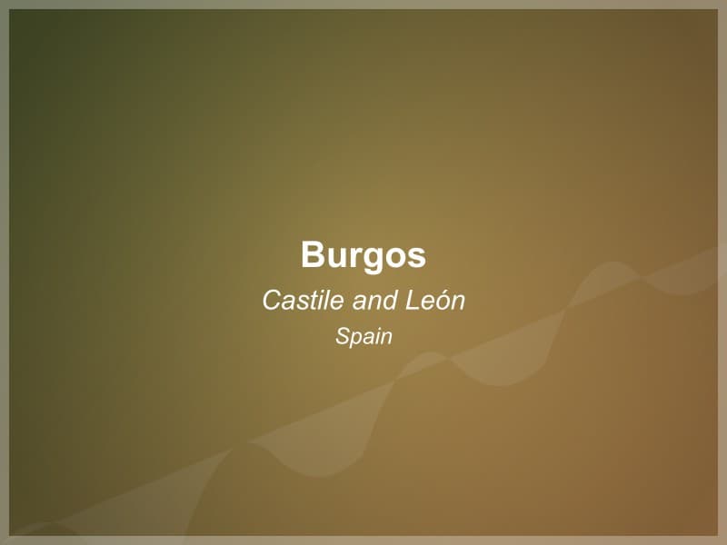 Burgos, Spain - Castile and León