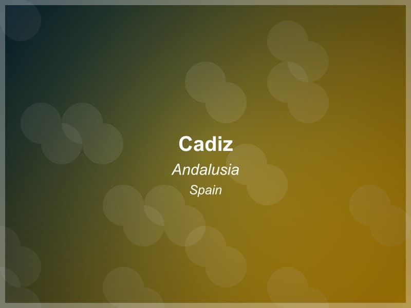 Cadiz, Spain - Andalusia