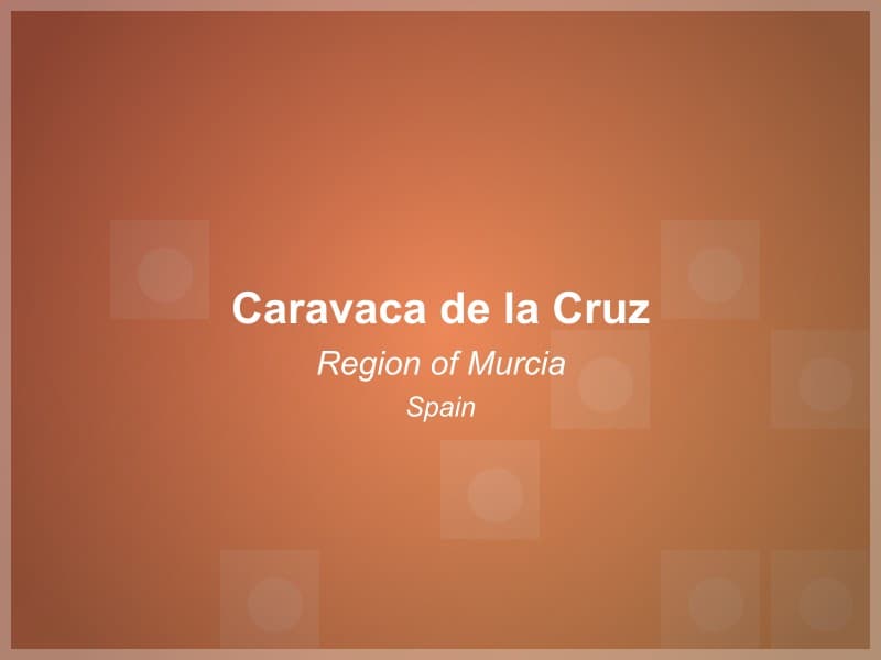 Caravaca de la Cruz, Spain - Region of Murcia