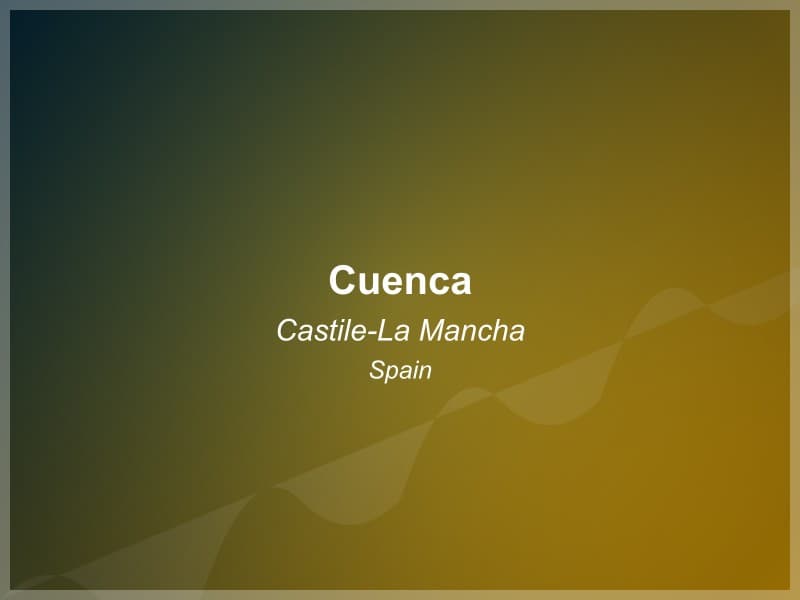 Cuenca, Spain - Castile-La Mancha