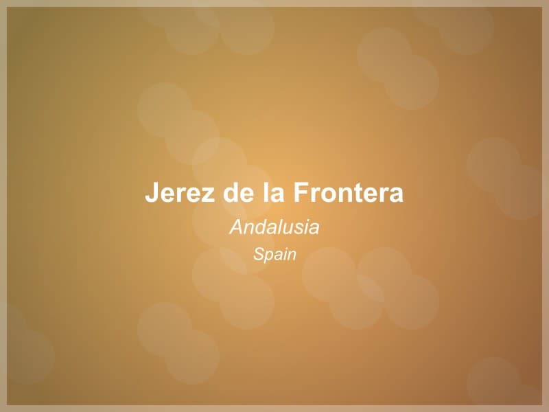 Jerez de la Frontera, Spain - Andalusia