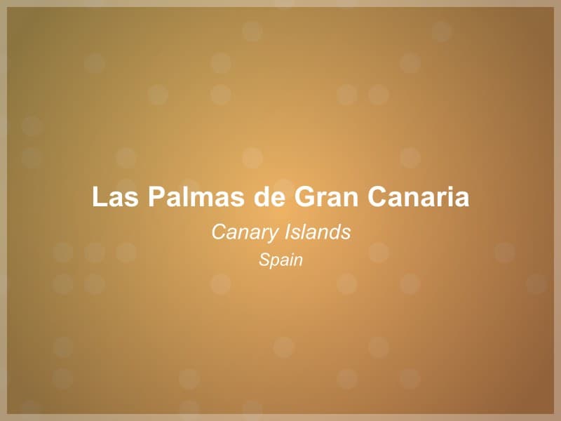 Las Palmas de Gran Canaria, Spain - Canary Islands