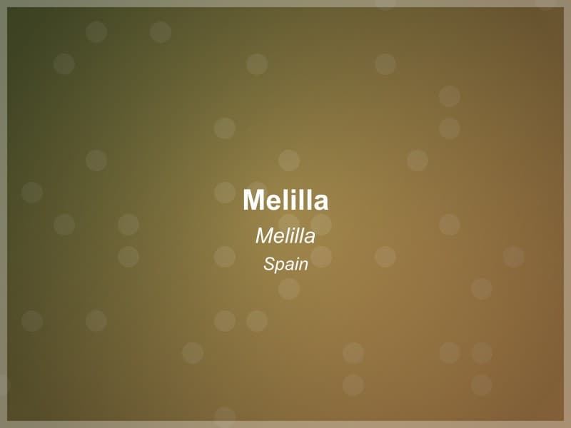 Melilla, Spain - Melilla
