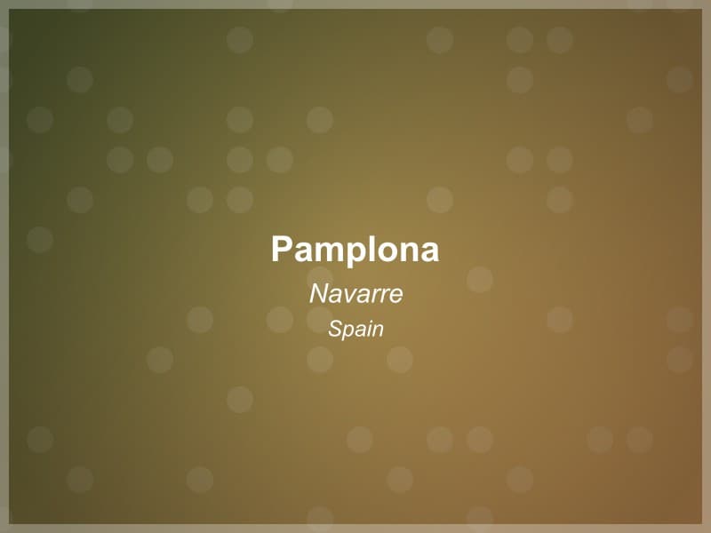 Pamplona, Spain - Navarre