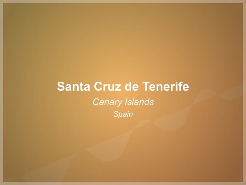 Santa Cruz de Tenerife, Spain - Canary Islands