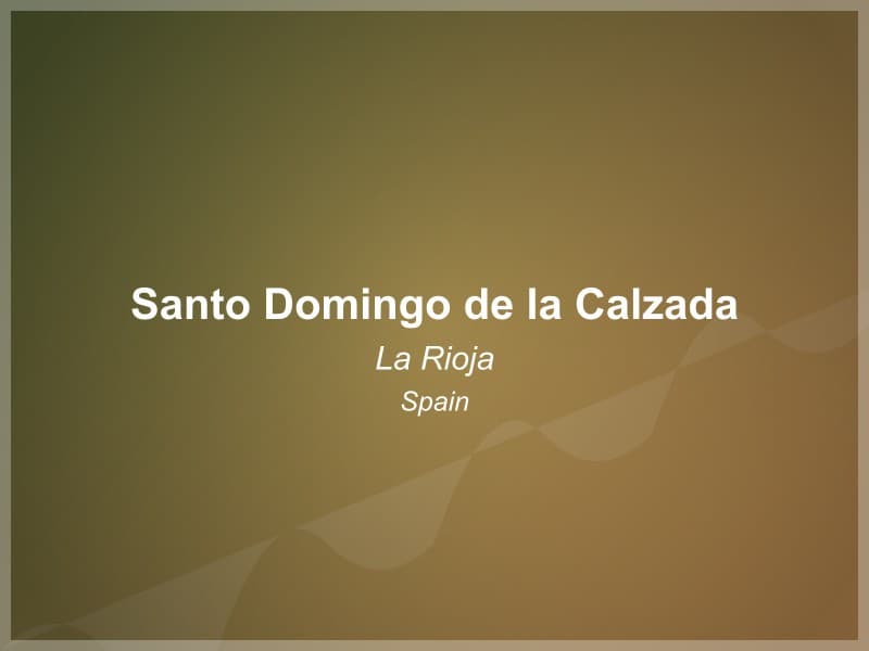 Santo Domingo de la Calzada, Spain - La Rioja