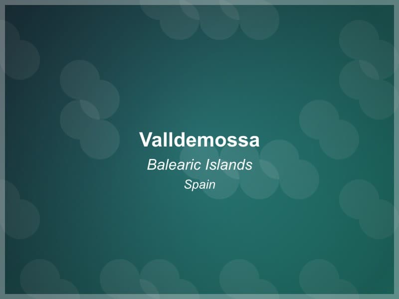 Valldemossa, Spain - Balearic Islands