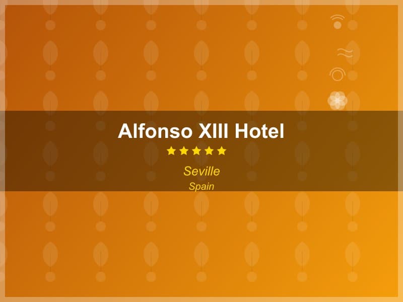 Alfonso XIII Hotel