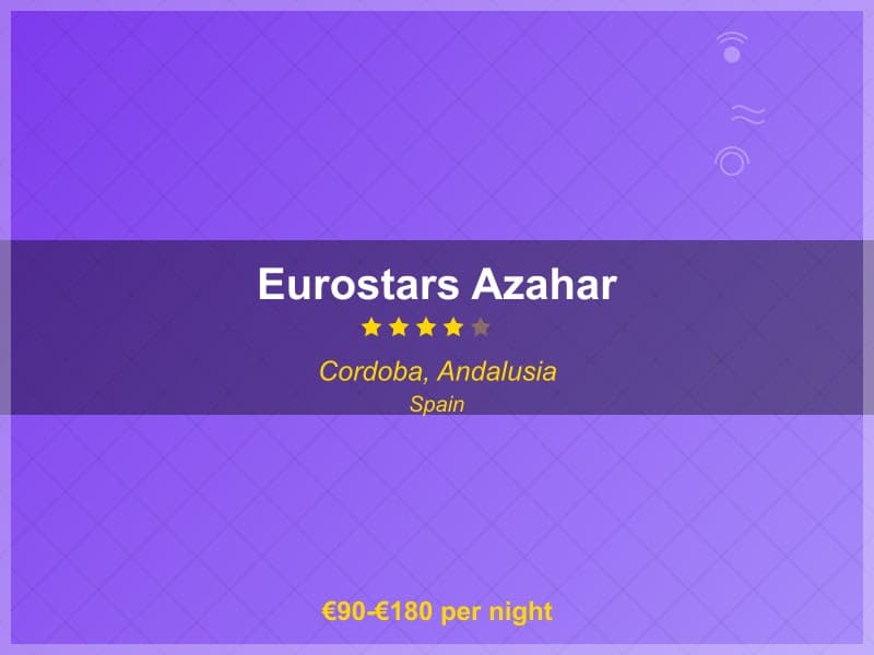 Eurostars Azahar - Hotel in Cordoba, Andalusia