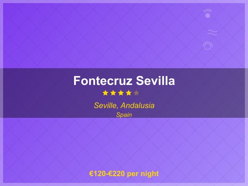 Fontecruz Sevilla - Hotel in Seville, Andalusia