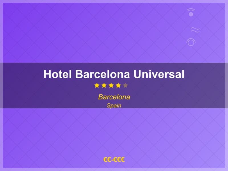 Hotel Barcelona Universal - Hotel in Barcelona, Spain
