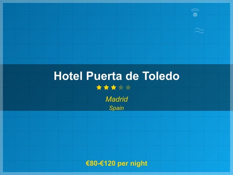 Hotel Puerta de Toledo - Hotel in Madrid, Spain
