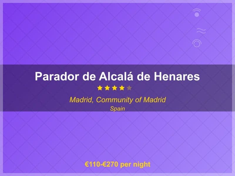 Parador de Alcalá de Henares - Hotel in Madrid