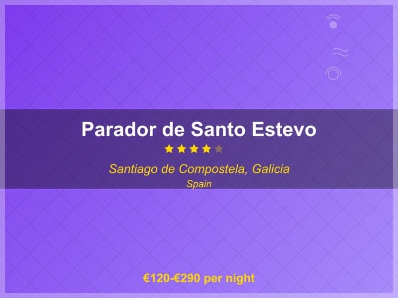 Parador de Santo Estevo - Hotel in Santiago de Compostela