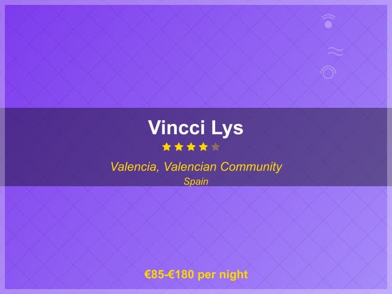Vincci Lys - Hotel in Valencia, Valencian Community