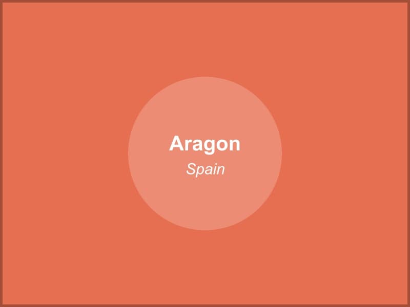 Aragon region landscape