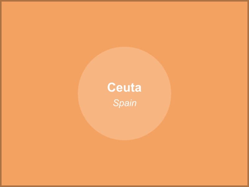 Ceuta region landscape