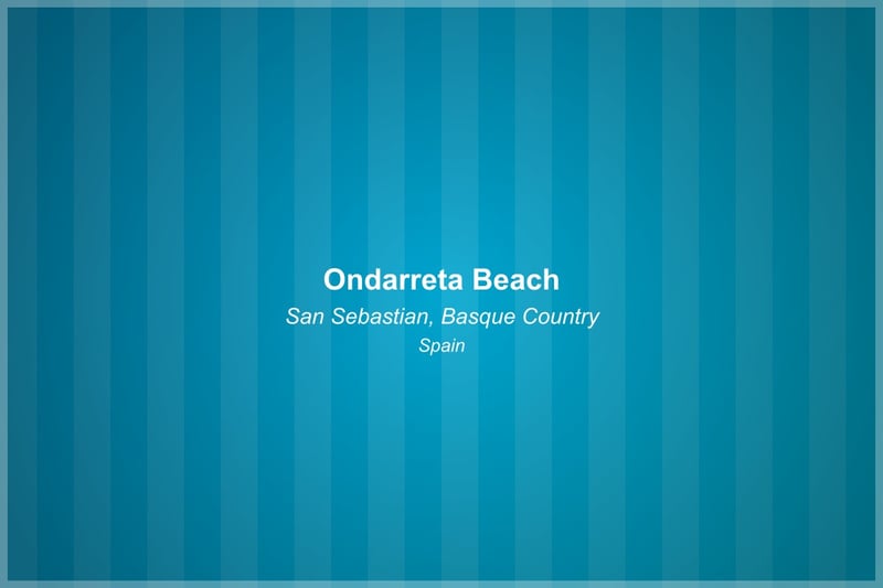 Ondarreta Beach Beach in Basque Country