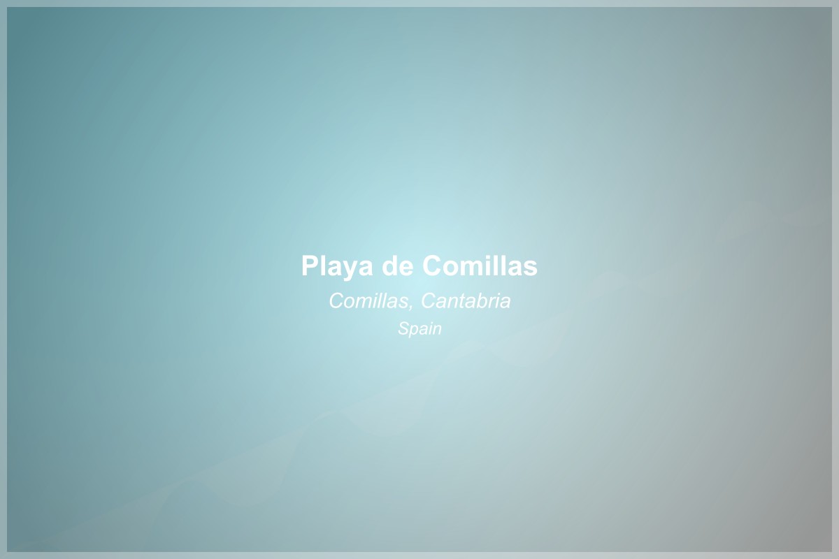 Playa de Comillas Beach in Cantabria