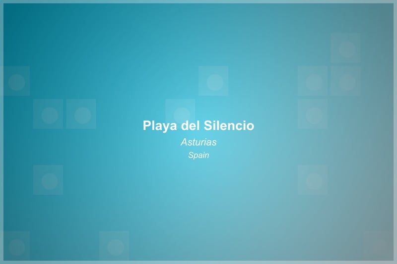 Playa del Silencio Beach in Asturias