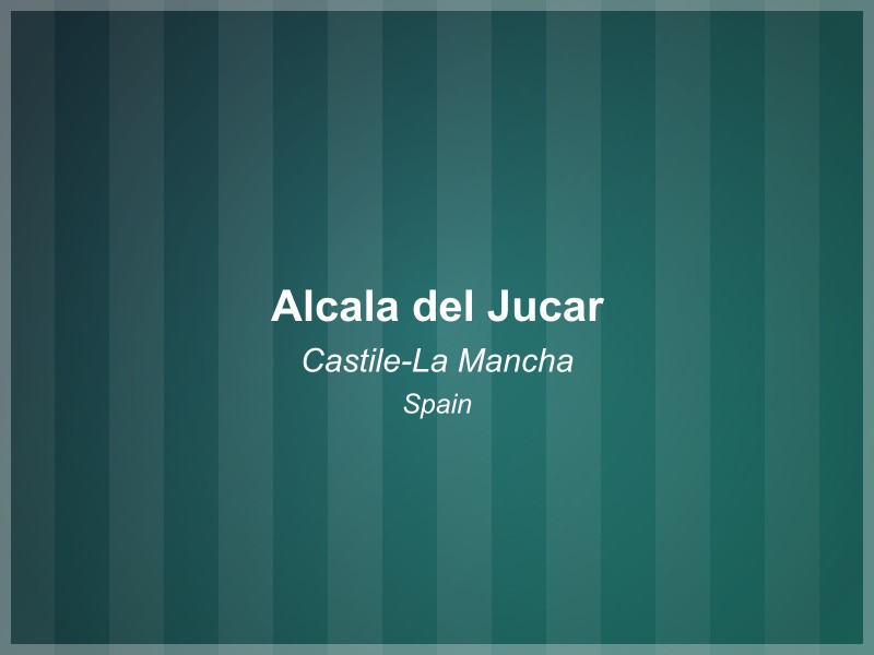 Alcala del Jucar, Spain