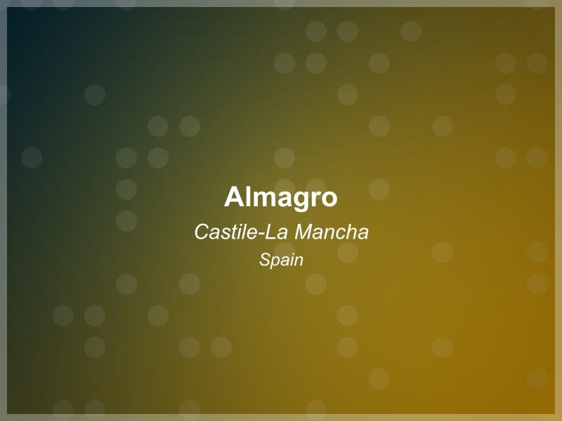 Almagro, Spain