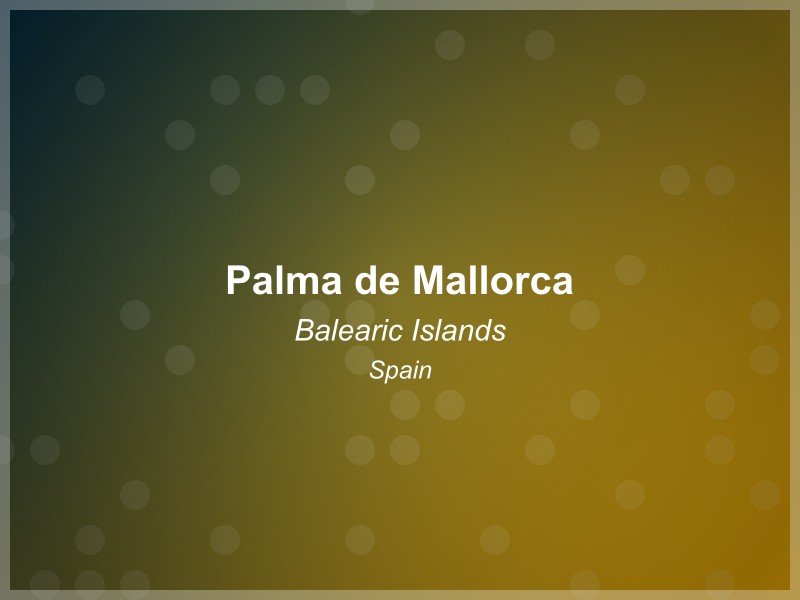 Palma de Mallorca, Spain
