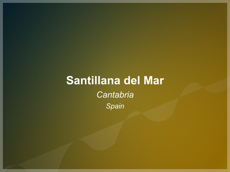Santillana del Mar, Spain