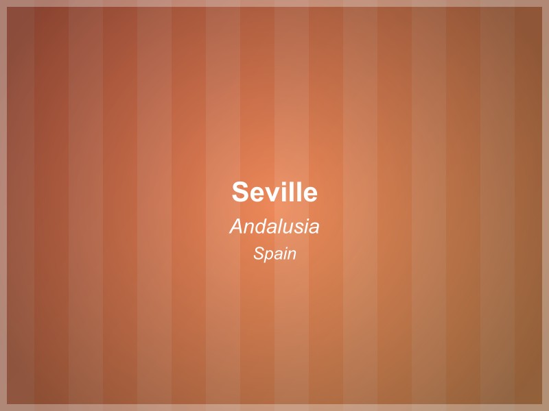 Seville cityscape in Andalusia, Spain - showing historic architecture and local landmarks