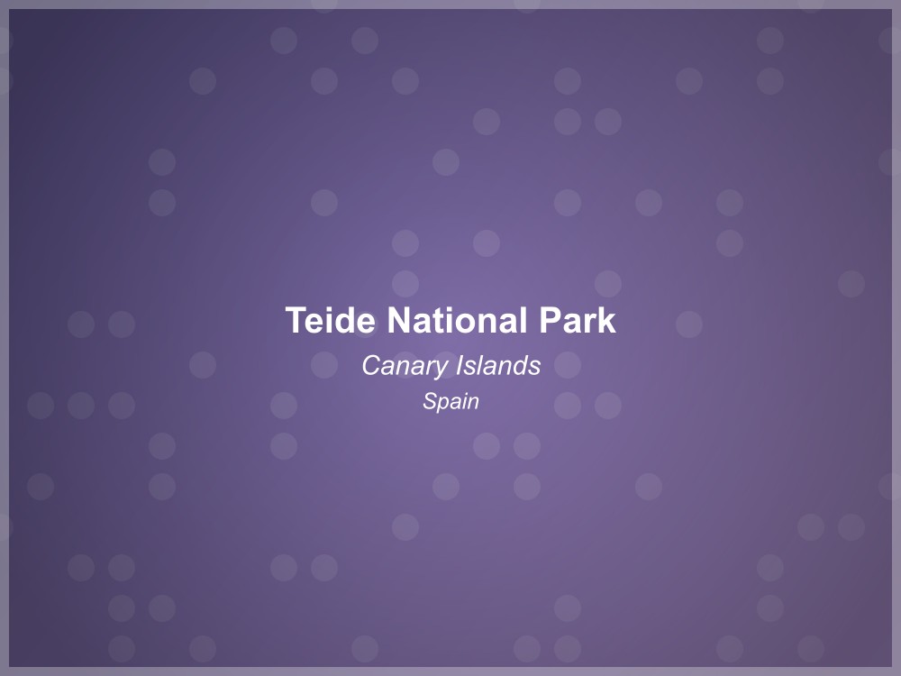 Teide National Park - UNESCO World Heritage Site in Spain